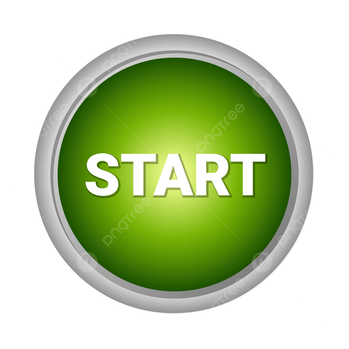Ilustrasi Vektor Tombol Mulai, Tombol, Tombol Mulai, Mulailah PNG dan ...
